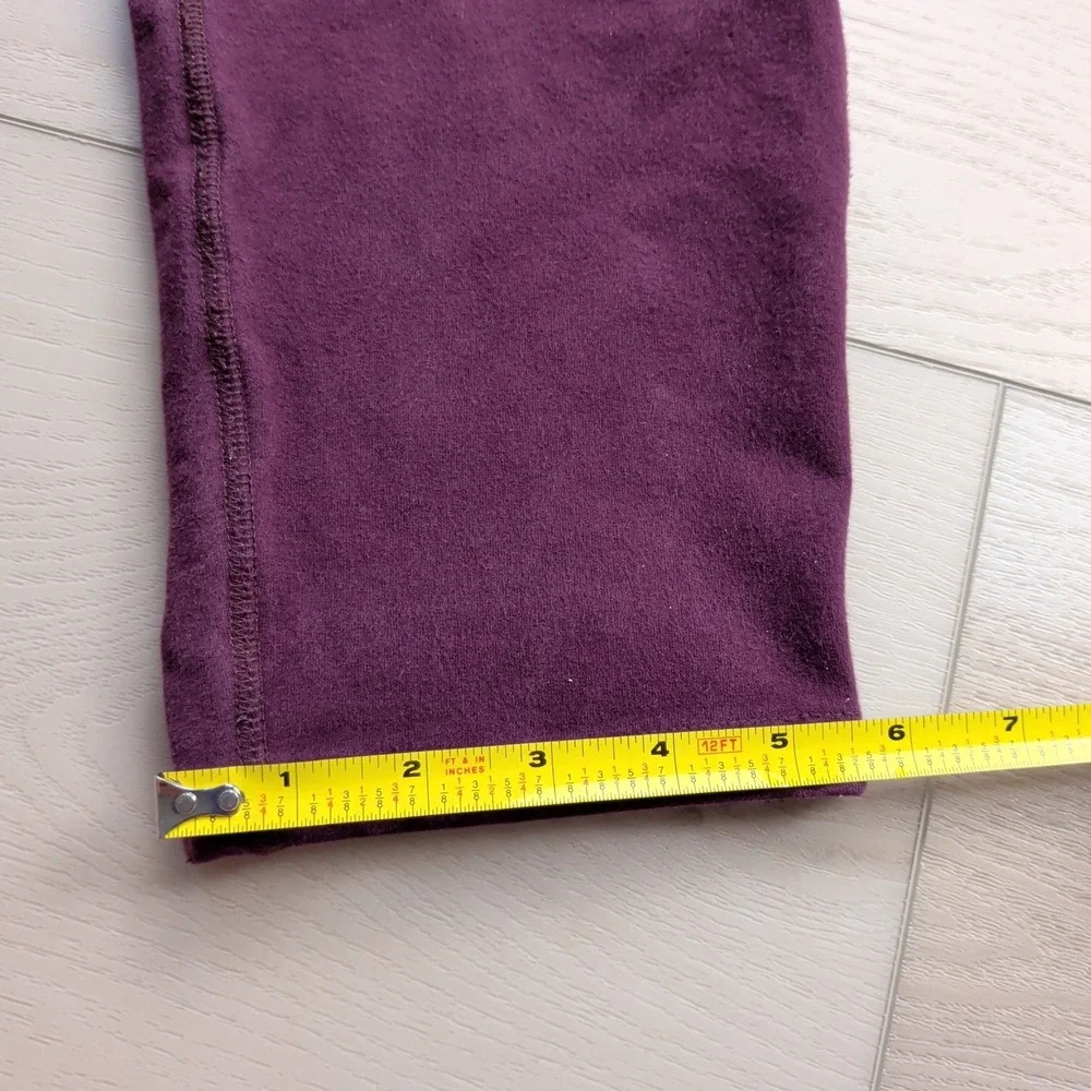 Mack‎ Weldon Ace Joggers Sweatpants Mens Large Wine Red Zip Pockets Comfort